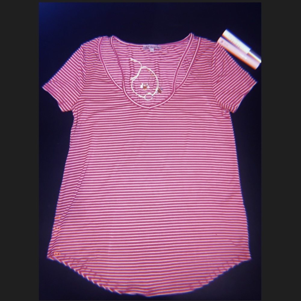 Striped Tee Shirt 👚